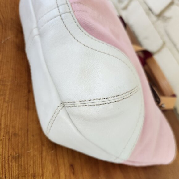 Euc Vintage Coach Hampton Y2K Daisy Pink Handbag Satche Pursel - Picture 9 of 14